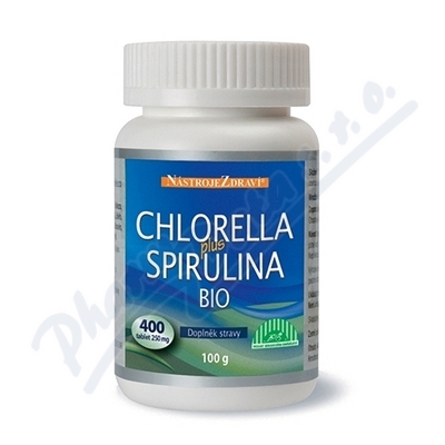 Chlorella+Spirulina BIO tbl. 