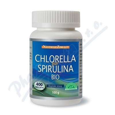 Chlorella+Spirulina BIO tbl.
