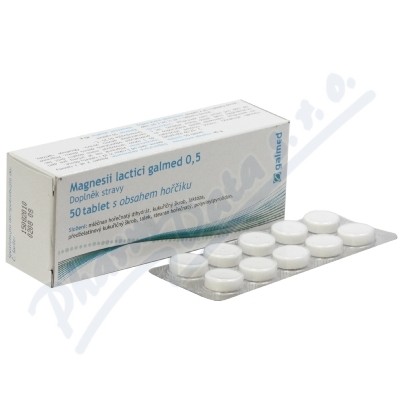 Galmed Magnesii lactici 0.5g 50 tablet