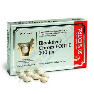 Bioaktivní Chrom FORTE 100?g 60 tablet