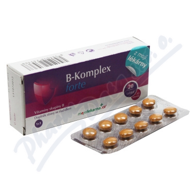 B-komplex forte Moje lékárna 30 tablet