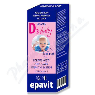 EPAvit Vitamin D3 Baby kapky 30 ml