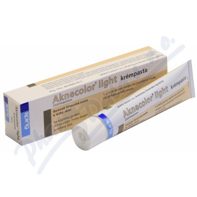 Aknecolor light Krémpasta 1%—kožní pasta 30 g