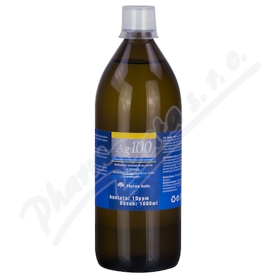 Koloidní stříbro Ag100 10ppm—1000 ml