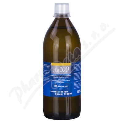 Koloidní stříbro Ag100 25ppm—1000 ml