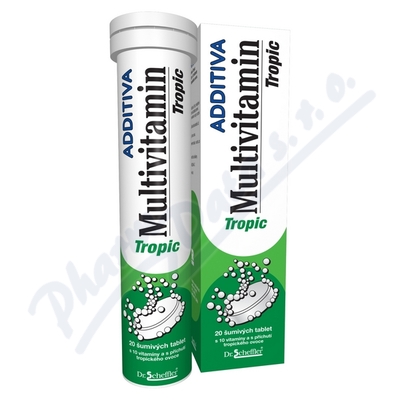 Additiva Multivitamin tropic—20 šumivých tablet