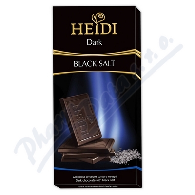 Čokoláda HEIDI Dark Salt-sůl—80g