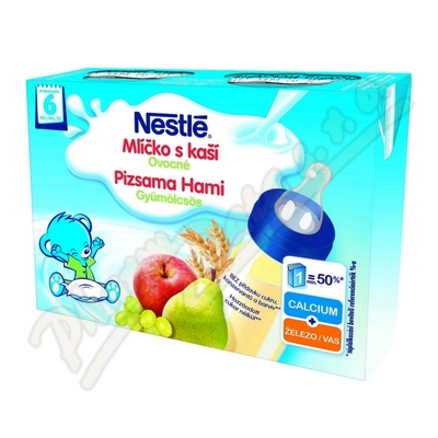 Nestlé Mlíčko s kaší ovocné —2x200 ml