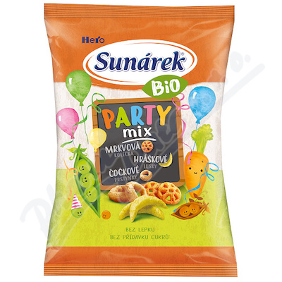 Sunárek Bio křupky Party mix—90 g