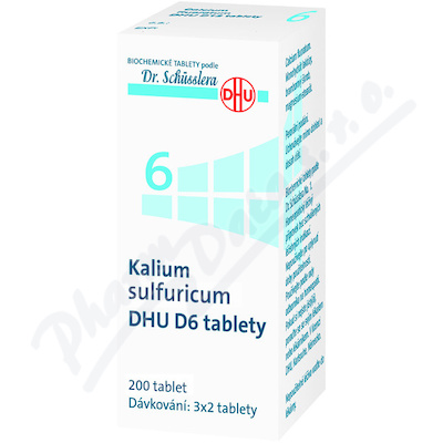 DHU Kalium Sulfuricum D5-D30—200 tablet