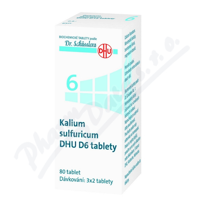 DHU Kalium Sulfuricum D5-D30—80 tablet