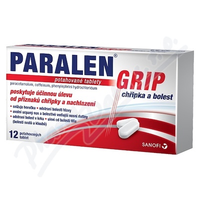 Pralen Grip Chřipka a bolest—12 tablet