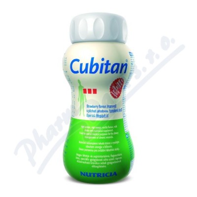 Cubitan S příchutí jahodovou—200 ml