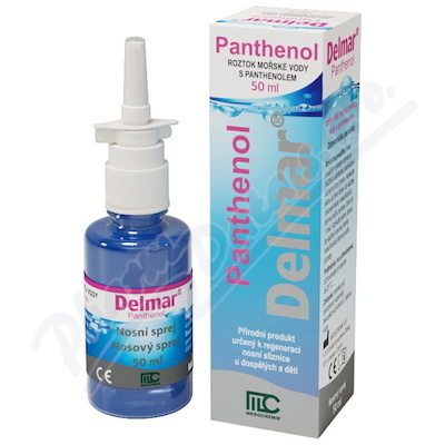 Delmar Panthenol nosní sprej—50 ml