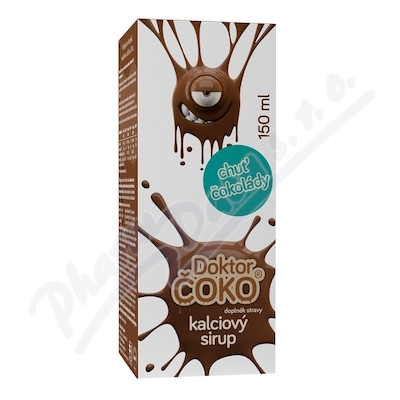 Doktor ČOKO kalciový sirup —150 ml