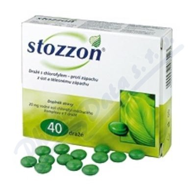 Stozzon Dražé s chlorofylem—40 tablet