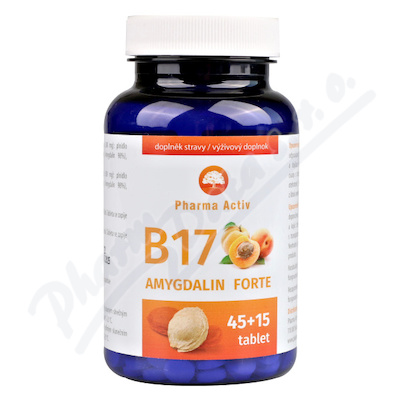 Vitamín B17 Forte Amygdalin—45+15 tablet