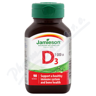 Jamieson Vitamín D3 1000 IU—90 tobolek