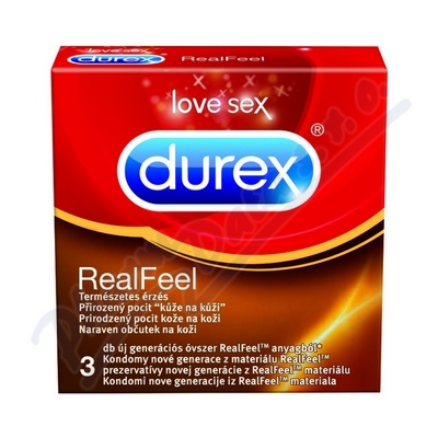 Prezervativ Durex Real Feel—3 ks