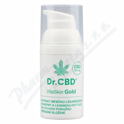 Dr.CBD VitaSkin Gold balzám—30ml