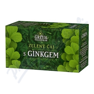 Grešík Zelený čaj s ginkgem—20x1,5g