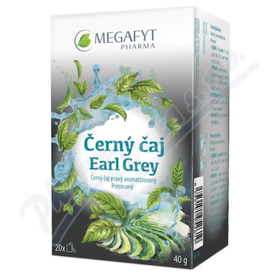 Megafyt Černý čaj earl Grey—20x2g