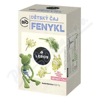Leros Dětský čaj Fenykl BIO—20x1,5 g