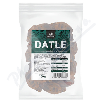 Allnature Datle vypeckované—100 g