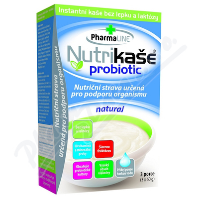 Nutrikaše probiotic natural—3x60 g