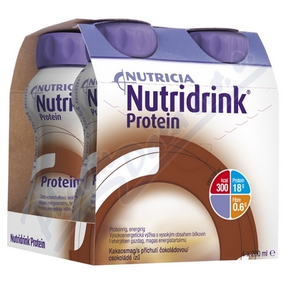 Nutridrink Protein Čokoláda—4x200 ml
