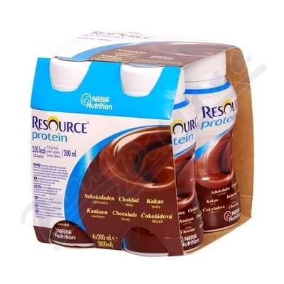 RESOURCE Protein Čokoládový—4x200 ml