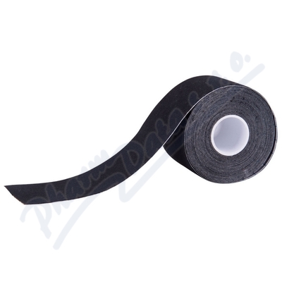 Kinesio tape Trixline černá—5cmx5m