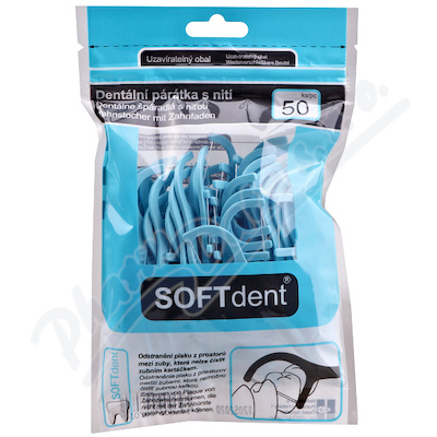 Dentální párátka Softdent —50 ks