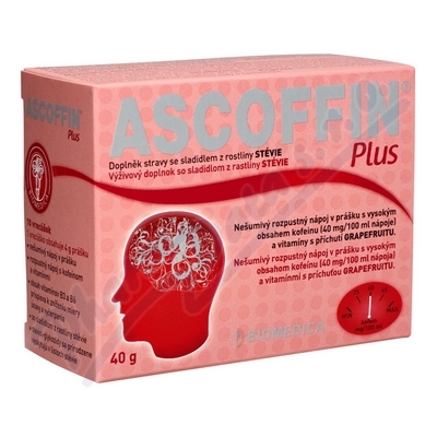 Ascoffin Plus Nová příchuť—10 sáčků/4g