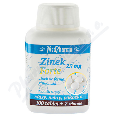 MedPharma Zinek 25mg Forte—107 tablet