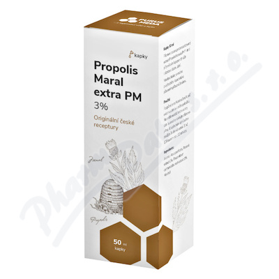 PM Propolis Maral Extra 3%—kapky 50 ml