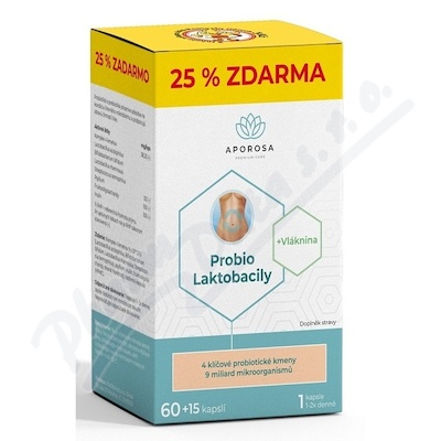 Aporosa Probio Laktobacily—60+15 tobolek
