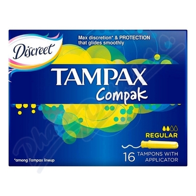 DH Tampax Tampóny Regular —16 ks