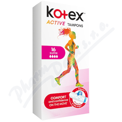 Kotex Tampony Active Super—16 ks