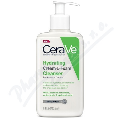 CeraVe Čistící pěnící krém—236 ml