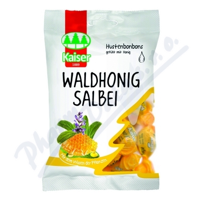 Kaiser Šalvěj plněné medem—bobony 90 g