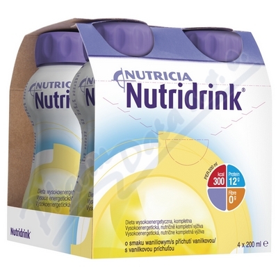 Nutridrink Protein Vanilka—4x200 ml