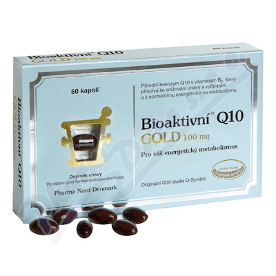 Bioaktivní Q10 Gold 100mg—60 kapslí