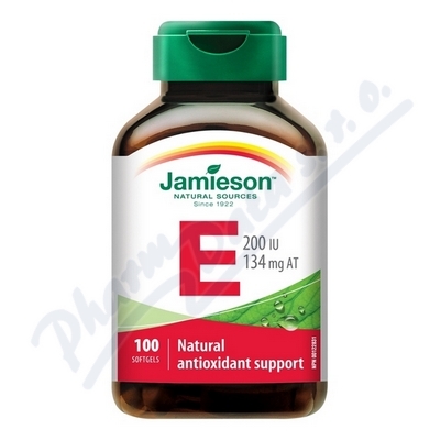 Jamieson Vitamín E 200 IU—100 tobolek