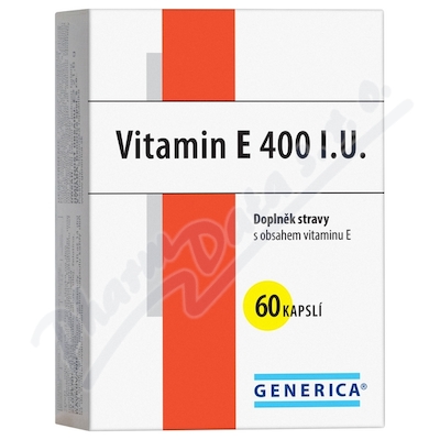 Generica Vitaminn E 400mg—60 kapslí
