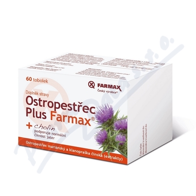 Farmax Ostropestřec Plus—60 tobolek