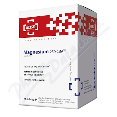 Blesk Magnesium 250 CBA —60 tablet