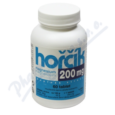 Hořčík 200 mg Naturvita —60 tablet