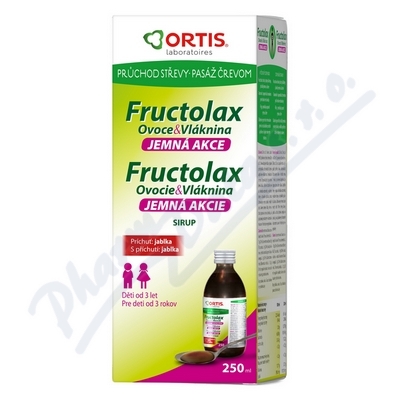 Fructolax Ovoce&Vláknina—sirup 250 ml