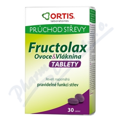 Fructolax Ovoce&Vláknina—30 tablet